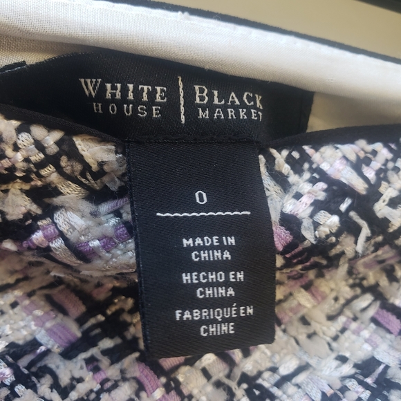 WHBM Tweed skirt 0 - Picture 2 of 3